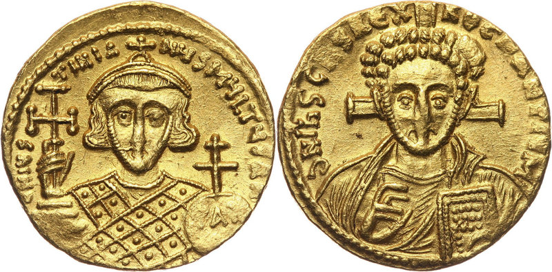 Byzantine Empire, Justinian II 705-711, Solidus, Constantinople
Bizancjum, Just...