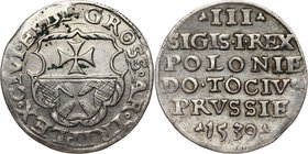 Zygmunt I Stary, trojak 1539, Elbląg