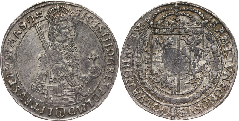 Zygmunt III Waza, półtalar 1631, Bydgoszcz
 Srebro 14,60 g. Rzadki typ monety, ...