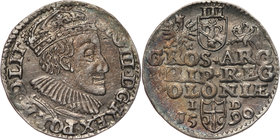 Zygmunt III Waza, trojak 1590, Olkusz