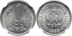 PRL, 1 złoty 1965 MAX