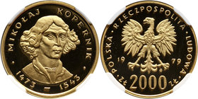 PRL, 2000 złotych 1979, Mikołaj Kopernik MAX