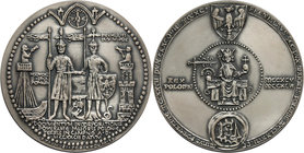 PRL, Seria królewska PTAiN, medal, Przemysław II, SREBRO