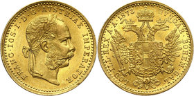 Austria, Franz Joseph I, Ducat 1873, Vienna