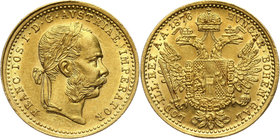 Austria, Franz Joseph I, Ducat 1876, Vienna