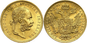 Austria, Franz Joseph I, Ducat 1889, Vienna
