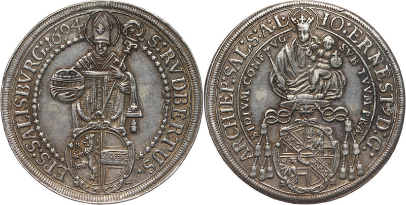 Austria, Salzburg, Johann Ernst von Thun und Hohenstein, Taler 1694
Austria, Sa...