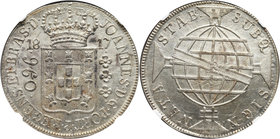 Brazil, Joao, 960 reis 1817 R, Rio de Janeiro