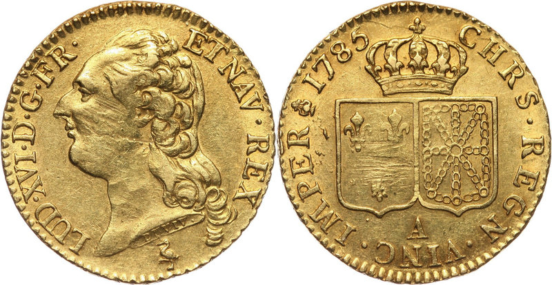 France, Louis XVI, Louis d'or 1785 A, Paris
Francja, Ludwik XVI, Louis d'or 178...