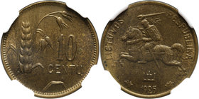 Lithuania, 10 Centu 1925