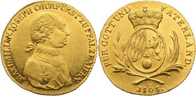 Germany, Bavaria, Maximilian IV Joseph, Ducat 1805, Munich