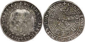 Germany, Sachsen-Coburg-Eisenach, Johann Casimir and Johann Ernst, Taler 1607 WA, Coburg