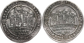 Germany, Saxony-Weimar, Johann Ernst and his 7 brothers, Taler 1609 WA, Saalfeld