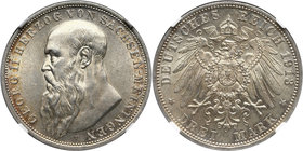 Germany, Saxe-Meiningen, Georg II, 3 Mark 1913