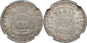Peru, Charles III, 4 reales 1771 LM JM