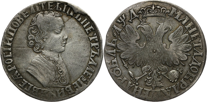 Russia, Peter I (The Great), Rouble 1704, Red Mint
Rosja, Piotr I, rubel 1704, ...