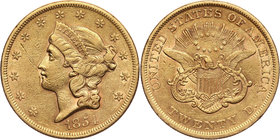 USA, 20 Dollars 1854, Philadelphia