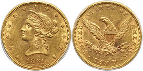 USA, 10 Dollars 1861, Philadelphia