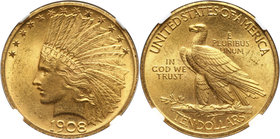 USA, 10 Dollars 1908, Philadelphia