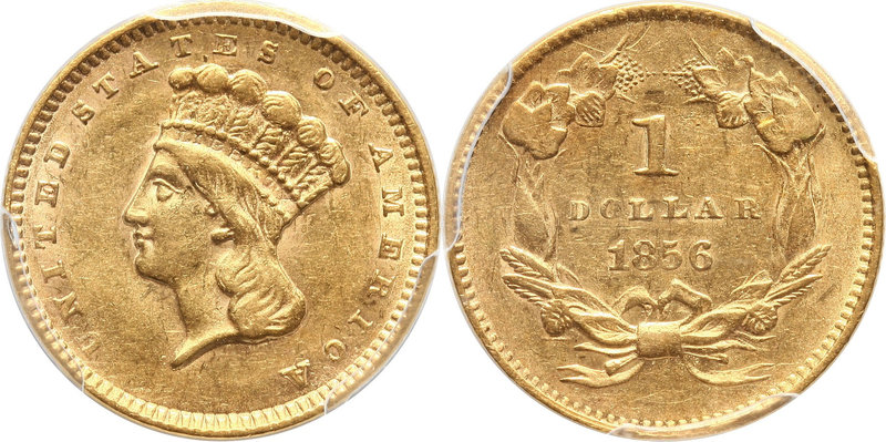 USA, Dollar 1856, Philadelphia
Stany Zjednoczone Ameryki, dolar 1856, Filadelfi...