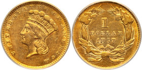 USA, Dollar 1857, Philadelphia