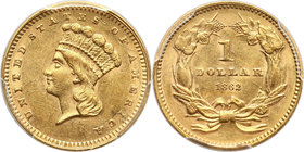 USA, Dollar 1862, Philadelphia