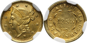 USA, Half Dollar 1853, California Gold