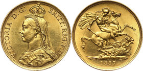 Great Britain, Victoria, 2 Pounds 1887