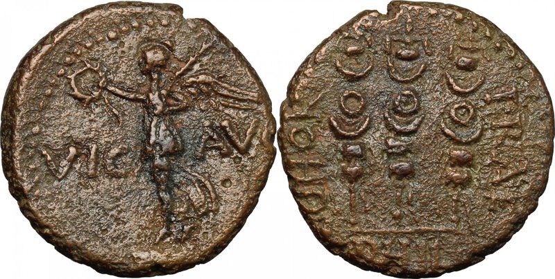 Claudius to Nero (c. 41-68). AE Macedon, Philippi mint, pseudo-autonomous issue,...