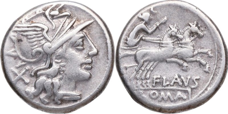 150 aC. Familia Decimia. Roma. Denario. FFC 673. Ag. 3,96 g. EBC-. Est.120.