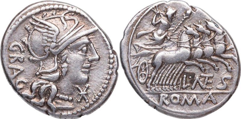 136 aC. Familia Antestia. Roma. Denario. FFC 151. Ag. 3,80 g. EBC. Est.130.