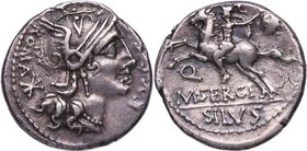 116-115 aC. Familia Sergia. Roma. Denario. FFC 1111. Ag. 3,92 g. Muy atractiva. EBC+ / EBC. Est.130.