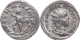 247-249 dC. Filipo II . Antoniniano. Ae. 3,71 g. EBC-. Est.60.