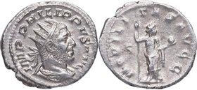 244-249 dC. Filipo I el Árabe (244-249 dC). Antoniniano. Ae. 4,03 g. EBC-. Est.60.