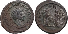 268-270 dC. Claudio II El Gótico. Antoniniano. Ae. 4,51 g. EBC- / MBC+. Est.70.