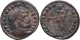 286-310 dC. Maximiano Herculeo. Heraclea. Follis. RIC no cita. Ae. 10,50 g. MBC+ / EBC-. Est.50.