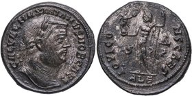 293-306 dC. Galerio Maximiano. Alejandría. Follis. RIC VI Alexandría 43. Ae. 9,61 g. EBC-. Est.70.