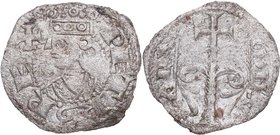 1196-1213. Pedro II Aragón (1196-1213). Dinero. Cru VS 302. Cru CG 2116. Ve. 0,85 g. EBC -. Est.200.