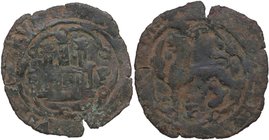 1516-1558. Carlos I . Santo Domingo. 4 Maravedis. Cy 10. Ve. 2,96 g. MBC-. Est.110.