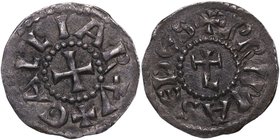 1200-1260. Francia. Época Medieval. Lyon. Dinero. Ve. 1,12 g. EBC+. Est.140.
