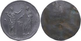 1800. Francia. Medalla unifaz de reverso. Pb. 23,11 g. EBC. Est.40.