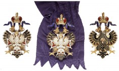 Orders and Decorations 
 RUSSIAN EMPIRE (UNTIL 1917) / Российская империя (до 1917) 
 Imperial and Royal Order of the White Eagle . 2nd model (badge...