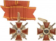 Orders and Decorations 
 RUSSIAN EMPIRE (UNTIL 1917) / Российская империя (до 1917) 
 Imperial Order of Saint Anne . 3rd-grade cross with swords, 39...