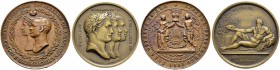 Alexander I 
 Medal ”PIECE OF TILSIT. 1807”. Copper medal ”MARRIAGE OF G.D. ALEXANDER ALEXANDERO­VICH AND G.D. MARIA FEODOROVNA. 1866”. Various condi...