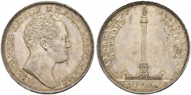Nicholas I 
 Rouble 1834, St. Petersburg Mint. In memory of the unveiling of the Alexander I column. 20.48 g. Bitkin 894 (R). Rare. Good extremely fi...