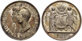 Nicholas I 
 “Marriage rouble” 1841, St. Petersburg Mint, HГ. 20.65 g. Bitkin 901 (R2). Extremely rare in this very top condition! 6 roubles accordin...