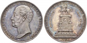 Alexander II 
 Rouble 1859, St. Petersburg Mint. In memory of the unveiling of the monument to Emperor Nicholas I in St. Petersburg. 20,76 g. Bitkin ...