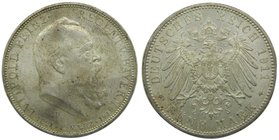 Alemania. Bavaria. Bayern.5 mark. 1911 D. Luitpold. 27,76 gr ag. (km#999).
Grado: ebc