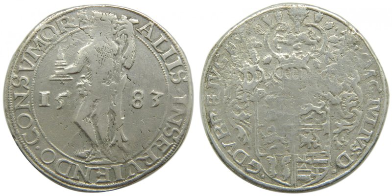 Alemania. Brunswick. Lichttaler. 1583. Fürtentum Julius (1568 - 1589). (Dav.9064...