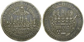 Alemania. Münster. 2 Taler. 1661 (MDCLXI) Christoph Bernhard von Galen. (1650 - 1678) Ag 57,28 gr. 48,5 mm. (km#78). (Dav-5602). (MONAST . WESTPH - AD...